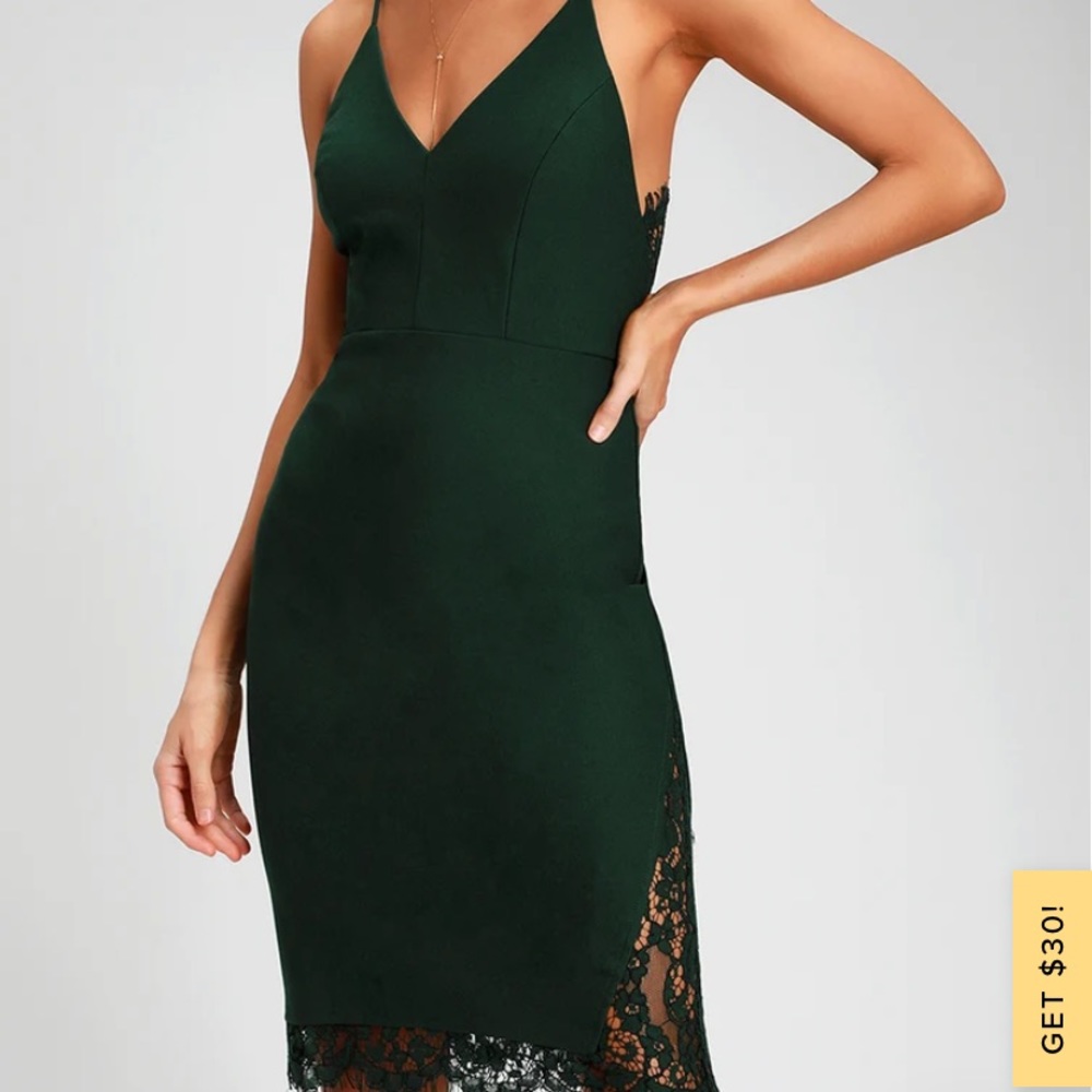Lulus midi length new dress